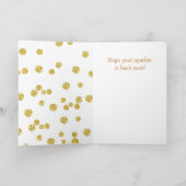 Niedliches Schlafgefühl Katze besser Karte (Innenseite)