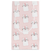 Niedliches Schlafkatzenmuster Kleine Geschenktüte (Vorderseite)