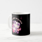 Niedliches Schlafpanda Shirt Design Kaffeetasse (Vorderseite Links)