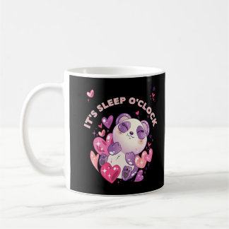 Niedliches Schlafpanda Shirt Design Kaffeetasse