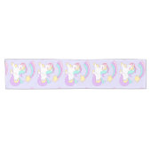 Niedliches Schlafunkorr mit farbenfroher Shooting Kurzer Tischläufer (Horizontal)