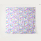 Niedliches Schlafunkorr mit farbenfroher Shooting Wandteppich (Vorderseite (Horizontal))