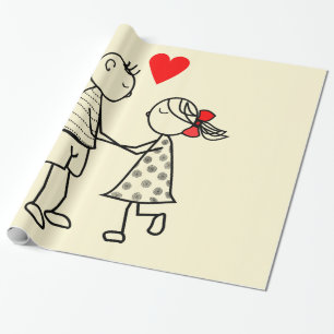 Niedliches Schleifpapier Geschenkpapier