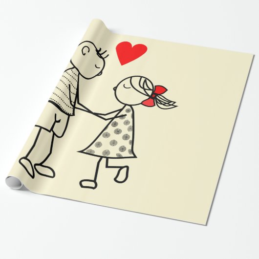 Niedliches Schleifpapier Geschenkpapier (Ungerollt)