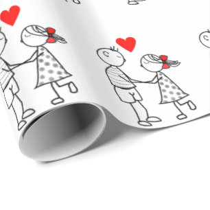 Niedliches Schleifpapier Geschenkpapier