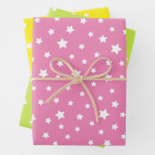 Niedliches Schleifpapier Geschenkpapier Set (Beispiel)