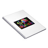 Niedliches schlichtes bunt fröhliches Geburtstag Notizblock (Rechte Seite)