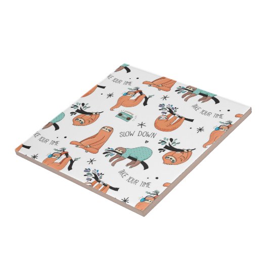 Niedliches Schlitzmuster Fliese (Seite)