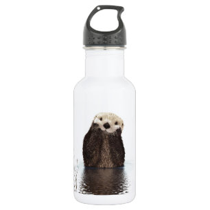 Niedliches, schmeichelhaftes Otter Edelstahlflasche