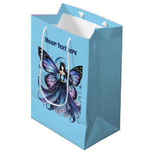 Niedliches Schmetterlingsmärchen, anpassbares Part Mittlere Geschenktüte