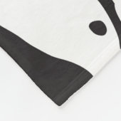 Niedliches Schmetterlingsmuster Fleecedecke (Ecke)