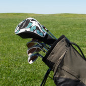 Niedliches Schmetterlingsmuster Golf Headcover (In SItu)