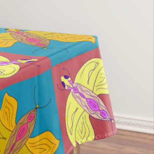 Niedliches Schmetterlingsmuster Tischdecke