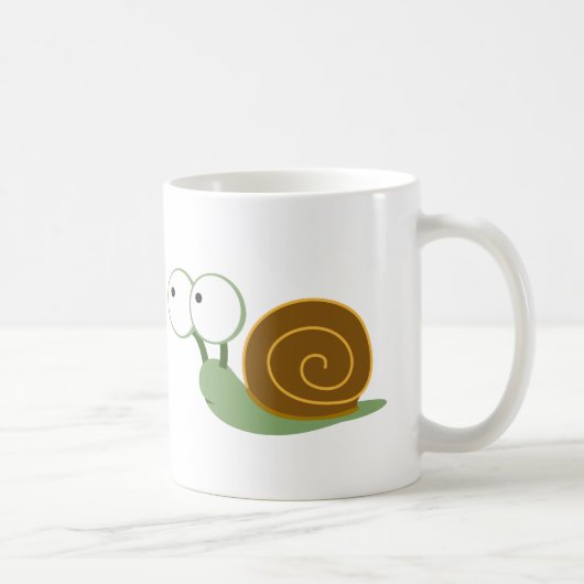 Niedliches Schnecke ` Kaffeetasse (Rechts)