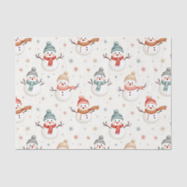 Niedliches Schneemobil Seidenpapier