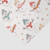 Niedliches Schneemobil Seidenpapier (Ausschnitt)