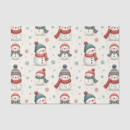 Niedliches Schneemobil Seidenpapier