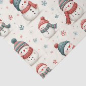 Niedliches Schneemobil Seidenpapier (Ausschnitt)