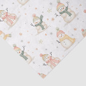 Niedliches Schneemobil Seidenpapier (Ausschnitt)