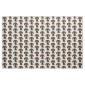 Niedliches Schokoladen-Dackel-Muster Stoff (Yard (91,4 cm))
