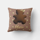 Niedliches Schokoladenkissen für Mädchen Kissen (Rückseite)