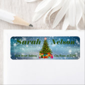 Niedliches, schönes Blumenbaumlabel (Insitu)