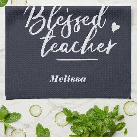 Niedliches Schulleiter Geschirrtuch (Gefaltet)