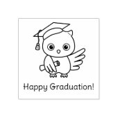 Niedliches Schüssel in einem Abschluss mit einem S Gummistempel (Prägung)