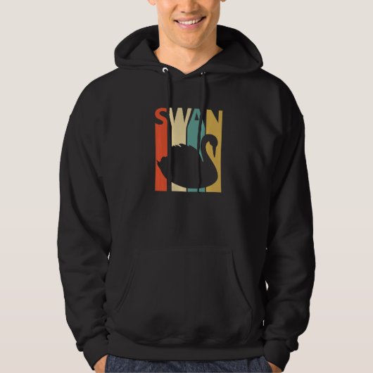 Niedliches Schwanentier Hoodie (Vorderseite)