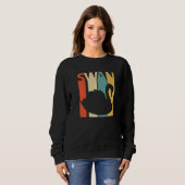 Niedliches Schwanentier Sweatshirt (Vorne ganz)