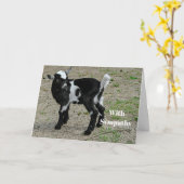 Niedliches Schwarz-Weiß-Foto Karte (Gelbe Blume)