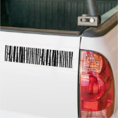 Niedliches Schwarz-weißes Baumdiagramm Autoaufkleber (Auf Lkw)