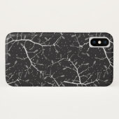 Niedliches Schwarz-weißes Baumdiagramm Case-Mate iPhone Hülle (Rückseite (Horizontal))