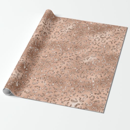 Niedliches Schwarzer Käse Leopard Hautbild Geschenkpapier (Ungerollt)