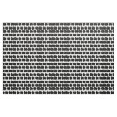 Niedliches Schwarzer Spitz-Hunde-Muster Stoff (Yard (91,4 cm))