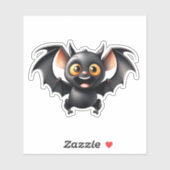 Niedliches schwarzes Buttermetall-Vinyl Aufkleber (Blatt)