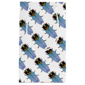 Niedliches Schwarzes Cicada Kleine Geschenktüte (Vorderseite)