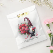 Niedliches Schwarzes Genom mit Rote Rosen Valentin Geschenktütchen (Versiegelt)