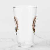 Niedliches Schwarzes Kätzchen beim Stern Glas (Rechts)