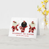 Niedliches Schwarzes Party im Hintergrund Karte (Gelbe Blume)