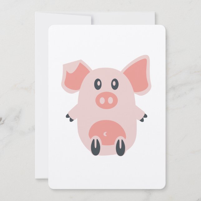 Niedliches Schwein (Vorderseite)