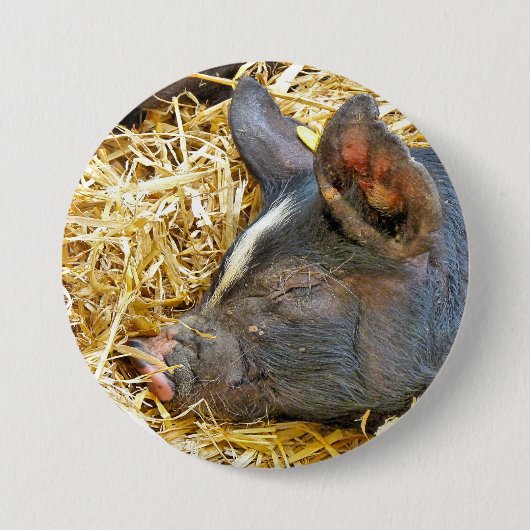 NIEDLICHES SCHWEIN BUTTON (Vorderseite)