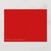 Niedliches Schwein Chinesisches Zolljahr Zodiac Ge Einladungspostkarte (Rückseite)