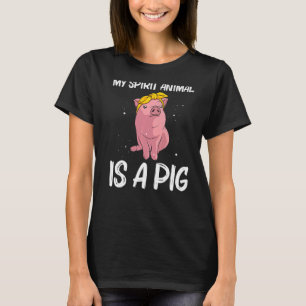 Niedliches Schwein Frauen Kinder Bauer Schweinesch T-Shirt