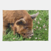 NIEDLICHES SCHWEIN GESCHIRRTUCH (Horizontal)