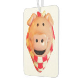 Niedliches Schwein Goes Hog Wild Autolufterfrischer (Links)