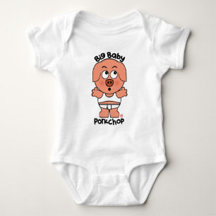 Niedliches Schwein-großes Baby Porkchop Strampler