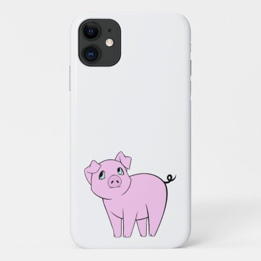 Niedliches Schwein, Little Pig, Schwein, Rosa Schw Case-Mate iPhone Hülle (Rückseite)