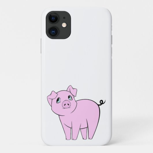 Niedliches Schwein, Little Pig, Schwein, Rosa Schw Case-Mate iPhone Hülle (Rückseite)