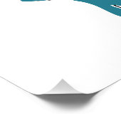 Niedliches Schwein mit farbigen Flügeln | Glaube a Poster (Ecke)